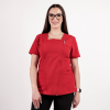 Bluza medicala Lotus Flex, stretch, rosu, TRS-NP11 L