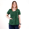 Bluza medicala Lotus Flex, stretch, verde hunter, TRS-NP11 XL