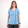 Bluza medicala Lotus Flex, stretch, albastru ciel, TRS-NP11 2XL