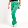 Pantaloni medicali Lotus Flex, stretch, cu elastic si snur, verde chirurgical deschis, CVC-SP2 2XS