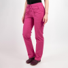 Pantaloni medicali Lotus Flex, stretch, cu elastic si snur, fucsia, CVC-SP2