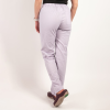 Pantaloni medicali Lotus Flex, stretch, cu elastic si snur, mov deschis, CVC-SP2