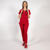 Costum medical Lotus Flex, stretch, rosu, TS-NP10 TS-SP3