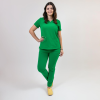 Costum medical Lotus Flex, stretch, verde chirurgical inchis, TS-NP10 TS-SP3