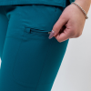 Costum medical Lotus Flex, stretch, turcoaz inchis, TS-NP10 TS-SP3