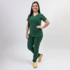 Costum medical Lotus Flex, stretch, verde hunter, TS-NP10 TS-SP3