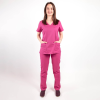 Costum medical Lotus Flex, stretch, fucsia, CVC-NP4 CVC-SP2