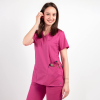 Costum medical Lotus Flex, stretch, fucsia, CVC-NP4 CVC-SP2