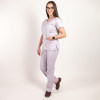 Costum medical Lotus Flex, stretch, mov deschis, CVC-NP4 CVC-SP2