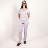 Costum medical Lotus Flex, stretch, mov deschis, CVC-NP4 CVC-SP2