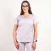 Costum medical Lotus Flex, stretch, mov deschis, CVC-NP4 CVC-SP2