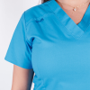 Costum medical Lotus Flex, stretch, albastru deschis, CVC-NP1 CVC-SP2