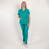 Costum medical Lotus Flex, stretch, aqua, CVC-NP1 CVC-SP2 2XL