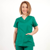 Costum medical Lotus Flex, stretch, verde hunter, CVC-NP1 CVC-SP2