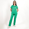 Costum medical Lotus Flex, stretch, verde chirurgical deschis, CVC-NP3 CVC-SP2