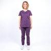 Costum medical Lotus Flex, stretch, visiniu, CVC-NP3 CVC-SP2