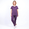 Costum medical Lotus Flex, stretch, visiniu, CVC-NP3 CVC-SP2
