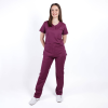 Costum medical Lotus Flex, stretch, wine, CVC-NP3 CVC-SP2 S