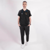 Costum medical Lotus Flex, stretch, negru, TS-NP9 TRS-SP9 M
