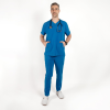 Costum medical Lotus Flex, stretch, albastru royal, TS-NP9 TS-SP9 L