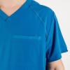 Costum medical Lotus Flex, stretch, albastru royal, TS-NP9 TS-SP9