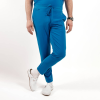 Costum medical Lotus Flex, stretch, albastru royal, TS-NP9 TS-SP9