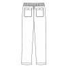 Costum medical Lotus Flex, stretch, albastru royal, TS-NP9 TS-SP9