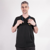 Bluza medicala Lotus Flex, stretch, negru, TS-NP9