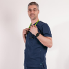 Bluza medicala Lotus Flex, stretch, bleumarin, TRS-NP16