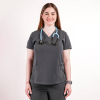 Bluza medicala Lotus Flex, stretch, gri, TS-NP7 XL