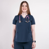 Costum medical Lotus Flex, stretch, bleumarin, TS-NP7 TS-SP3