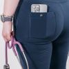 Costum medical Lotus Flex, stretch, bleumarin, TS-NP7 TS-SP3