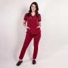 Costum medical Lotus Flex, stretch, visiniu, TS-NP7 TS-SP3