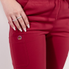Costum medical Lotus Flex, stretch, visiniu, TS-NP7 TS-SP3