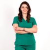 Bluza medicala Lotus Flex, stretch, turcoaz teal, TS-NP7