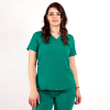 Bluza medicala Lotus Flex, stretch, turcoaz teal, TS-NP7