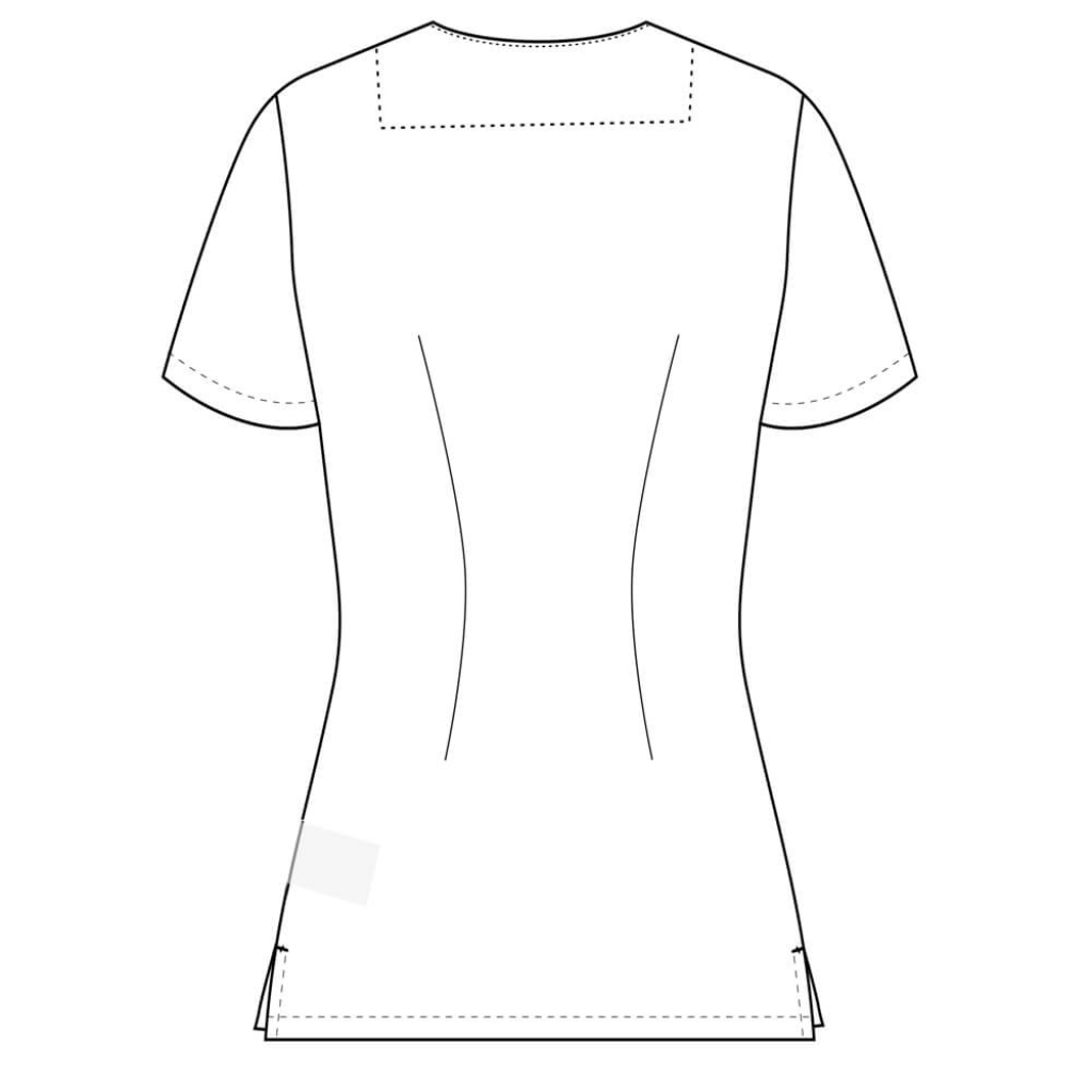 Bluza medicala Lotus Flex, stretch, visiniu, TRS-NP11