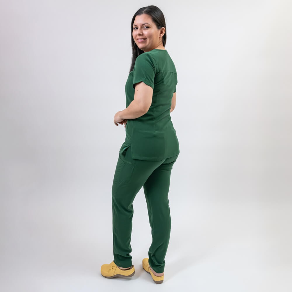 Costum medical Lotus Flex, stretch, verde hunter, TS-NP10 TS-SP3