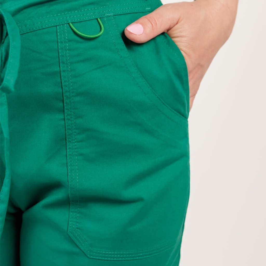 Costum medical Lotus Flex, stretch, verde hunter, CVC-NP1 CVC-SP2