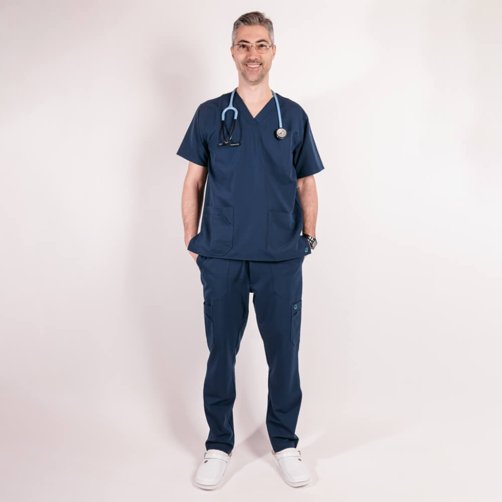 Costum medical Lotus Flex, stretch, bleumarin, TRS-KH1 TRS-KH2