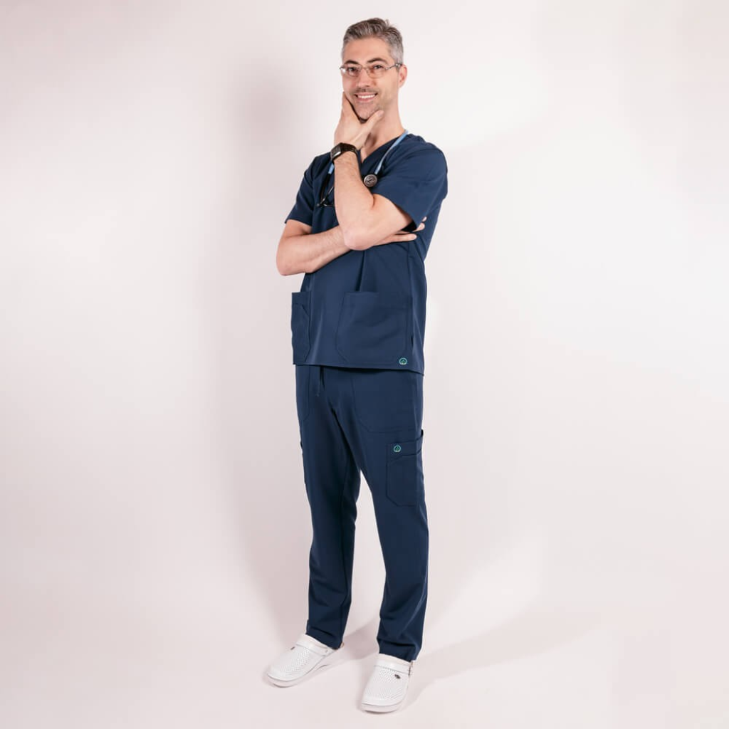 Costum medical Lotus Flex, stretch, bleumarin, TRS-KH1 TRS-KH2