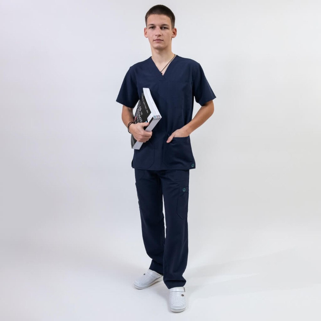 Costum medical Lotus Flex, stretch, bleumarin, TRS-KH1 TRS-KH2