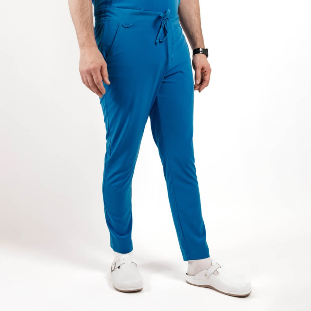 Costum medical Lotus Flex, stretch, albastru royal, TS-NP9 TS-SP9