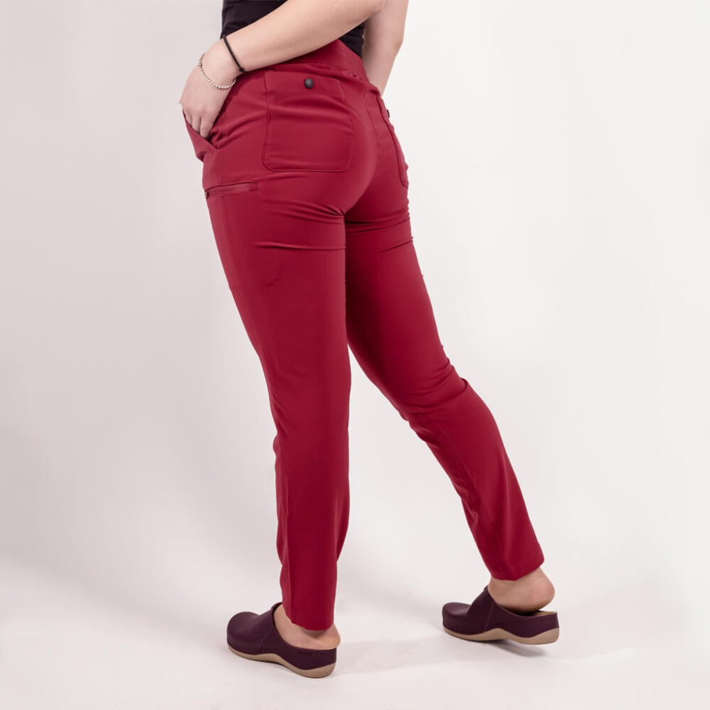 Costum medical Lotus Flex, stretch, visiniu, TS-NP7 TS-SP3