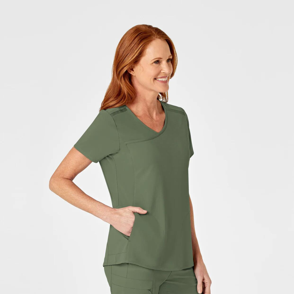 Bluza uniforma medicala, WonderWink Renew, 6334-OLIV